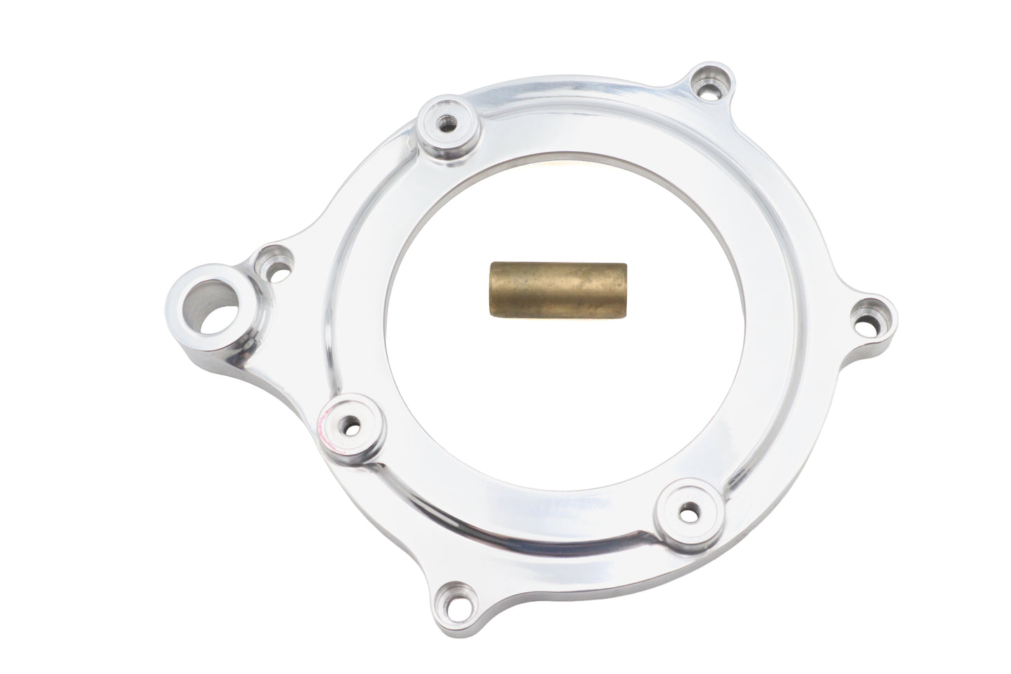 HARLEY Ultima Polished 2 inch Bagger Belt Drive Subplate Fits 0-  Custom, application for 2 Ultima B