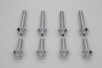 HARLEY Zylinderkopfschrauben-Set Chrom passend für 1992-2018 FXST, 1993-UP XL, 1992-2018 FLST, 1992-201