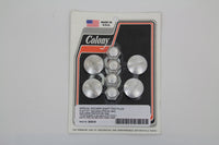 HARLEY Rocker Arm Slotted Cadmium Cover Plug Kit fits 1971-1984 FL,   1971-1984 FX,   1979-1983 FLT,   1982-1983 FXR,   1957-1985 XL,