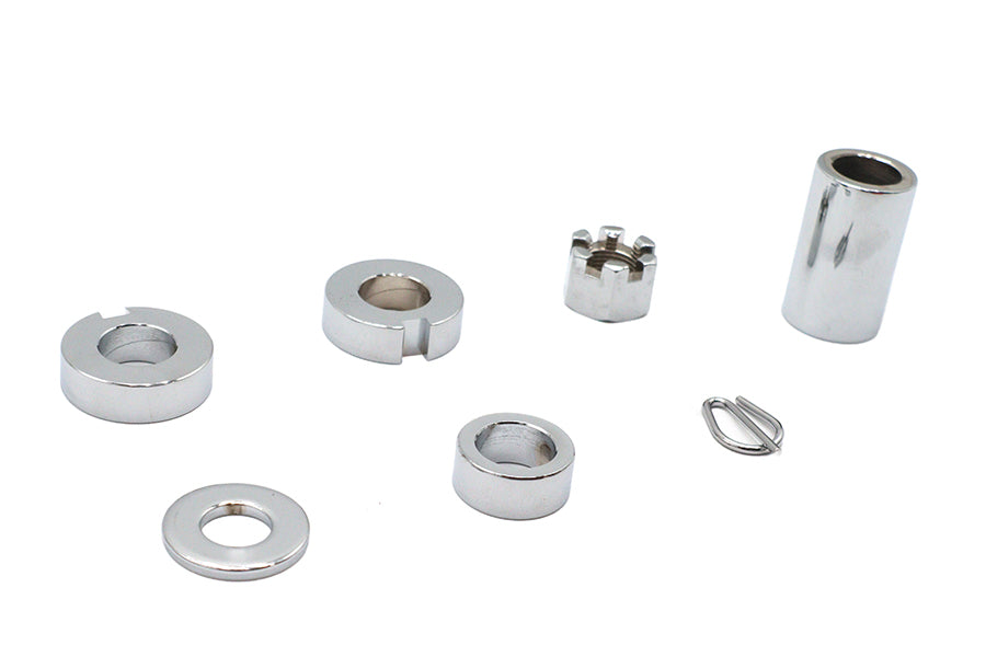 HARLEY Hinterachs-Distanzstück-Kit Chrom Passend für 2000-2007 FXST,