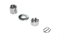 HARLEY Vorderradachs-Abstandshalter-Kit Chrom, passend für 2000-UP FXSTS, Vorderrad-Einbau