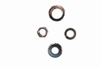 HARLEY Vorderachs-Distanzhülsen-Kit im Groove-Stil Chrom Passend für 2000-2006 FXSTD, vorne