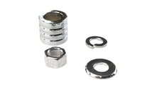 HARLEY Vorderachs-Distanzhülsen-Kit im Groove-Stil Chrom Passend für 2000-2006 FXSTD, vorne