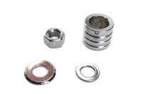 HARLEY Vorderachs-Distanzhülsen-Kit im Groove-Stil Chrom Passend für 2000-2006 FXSTD, vorne