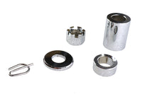 HARLEY Hinterachs-Distanzstück-Kit Chrom passend für 2000-2005 FXD,