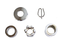 HARLEY Hinterachs-Distanzstück-Set glatt Chrom passend für 2000-2005 FXD,
