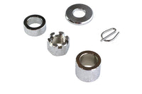HARLEY Hinterachs-Distanzstück-Set glatt Chrom passend für 2000-2005 FXD,
