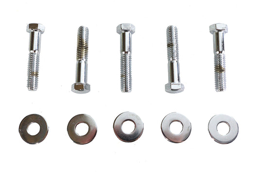 HARLEY Rear Pulley Bolt and Washer Kit Hex Style Fits 2000-2006 FXST, spoke or cast wheel 2000-2005