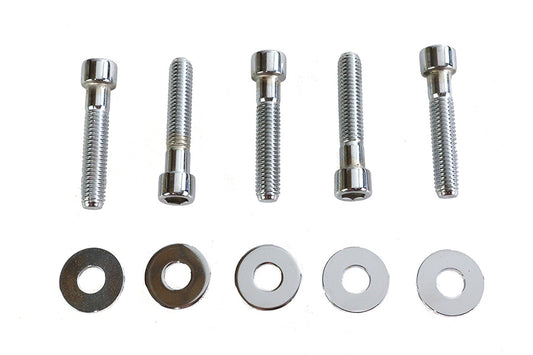 HARLEY Rear Pulley Bolt and Washer Kit Allen Type Fits 2000-2006 FXST, spoke or cast wheel 2000-2005