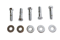 HARLEY Kettenradschrauben- und Unterlegscheiben-Kit Chrom Passend für 1993-1996 FXST, Gussrad 1997-1998 FLT, Guss