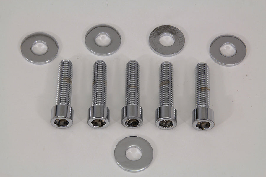 HARLEY Rear Pulley Bolt and Washer Kit Allen Style fits 1993-1996 FXST, cast wheel 1997-1998 FXD, cast wheel 1993-1996 FLST, cast wheel 1997-1998 FLT