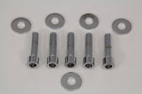 HARLEY Rear Pulley Bolt and Washer Kit Allen Style fits 1993-1996 FXST, cast wheel 1997-1998 FXD, cast wheel 1993-1996 FLST, cast wheel 1997-1998 FLT