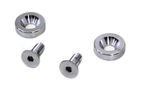 HARLEY Gas Tank Mount Kit Chrome Fits 1990-1999 FXST,   1990-1999 FLST,