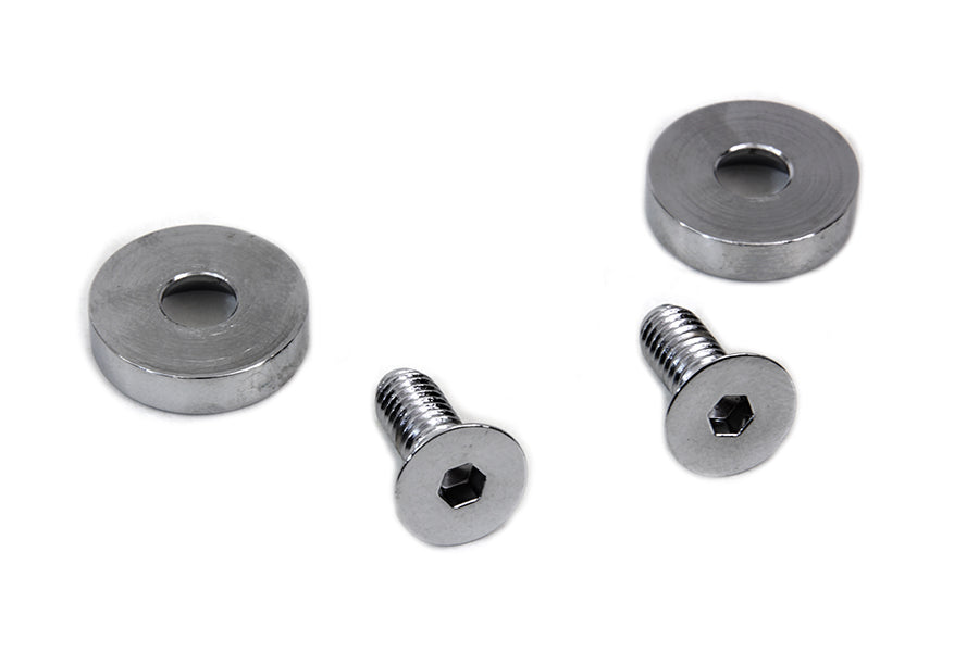HARLEY Gas Tank Mount Kit Chrome Fits 1990-1999 FXST,   1990-1999 FLST,