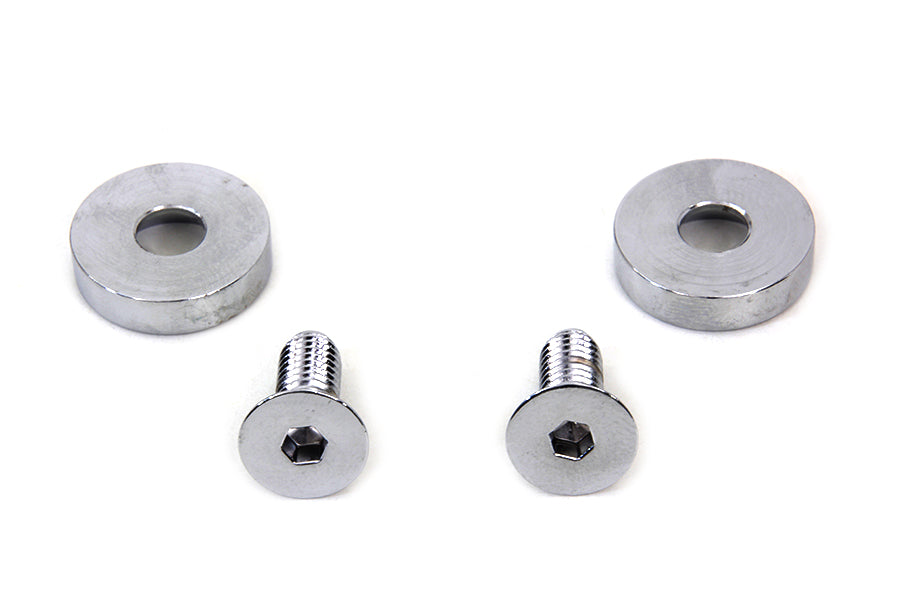 HARLEY Gas Tank Mount Kit Chrome Fits 1990-1999 FXST,   1990-1999 FLST,