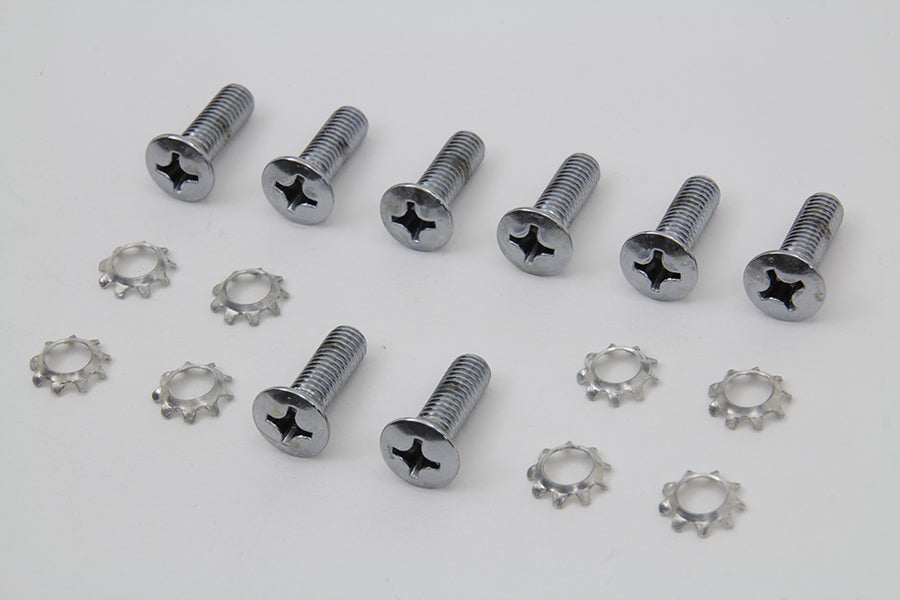 HARLEY Stößelblock Schraubenkit Chrom Passend für 1950-1953 FL,