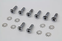 HARLEY Stößelblock Schraubenkit Chrom Passend für 1950-1953 FL,