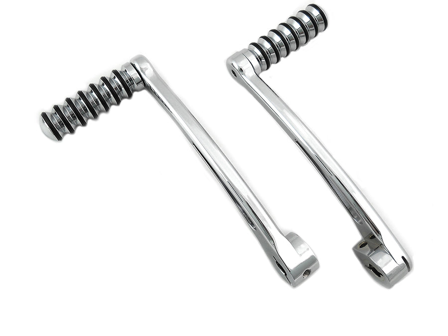 HARLEY Chrom Fersen-Spitzen-Schalthebelsatz passend für FLT ab Baujahr 1986,