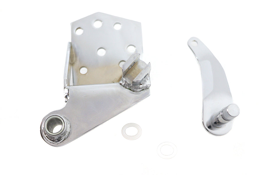 HARLEY Forward Shifter Mount Bracket and Arm Kit Chrome fits 1980-1986 FXWG,   1984-1989 FXST,