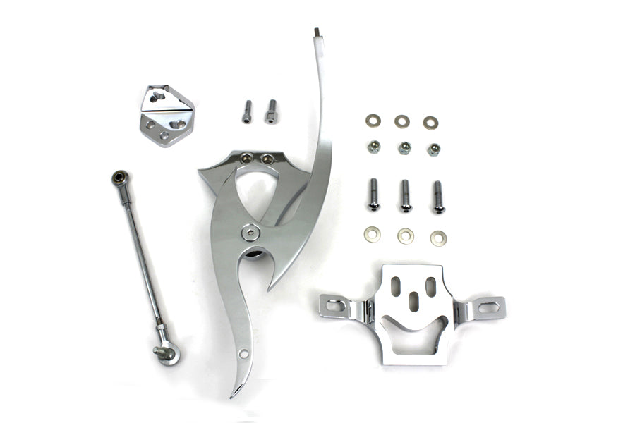 HARLEY Chrom Billet Jockey Shifter Kit passend für 1986-1999 FXST,