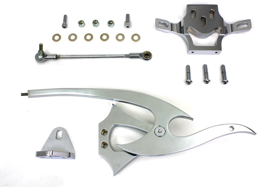 HARLEY Chrom Billet Jockey Shifter Kit passend für 1986-1999 FXST,