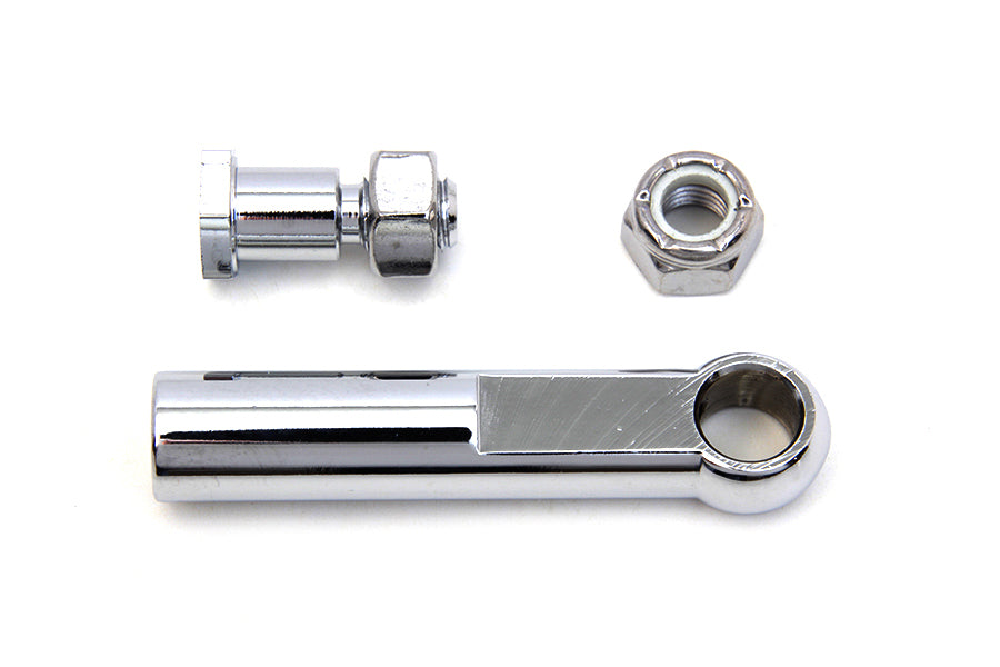 HARLEY Shifter Rod End Kit Chrome fits 1952-1978 FL,   1941-1952 W,   1941-1973 G,
