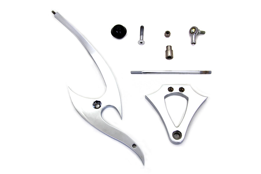 HARLEY Chrom Billet Jockey Shifter Kit passend für 1948-1984 FL, 1971-1984 FX,