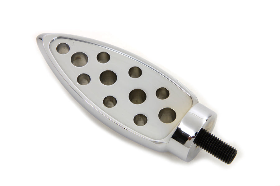 HARLEY Chrom Teardrop Schalthebelraste passend für 1952-1984 FL, 1971-1984 FX, 1979-UP FLT, 1979-UP FLT,