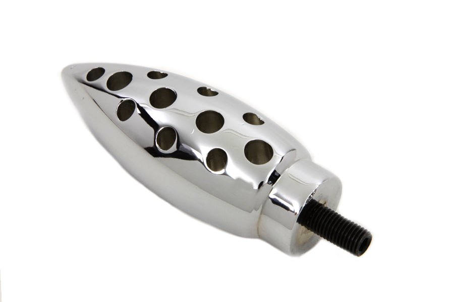 HARLEY Chrom Teardrop Schalthebelraste passend für 1952-1984 FL, 1971-1984 FX, 1979-UP FLT, 1979-UP FLT,