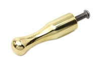 HARLEY Brass Contour Shifter Peg fits 1952-1984 FL,  1971-1984 FX,  1979-UP FLT,  1979-UP FLT,  1984-1994 FXR,  1984-1994 FXR,  1984-UP FXST,  1984-UP FXST,  1986-UP FLST,  1991-2017 FXD,  1952-UP XL,