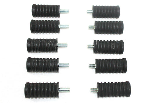 HARLEY Shifter Footpeg Black Rubber fits 1952-1984 FL,   1979-UP FLT,   1971-1984 FX,   1984-UP FXST,   1986-UP FLST,   1982-1994 FXR,   1982-1994 FX