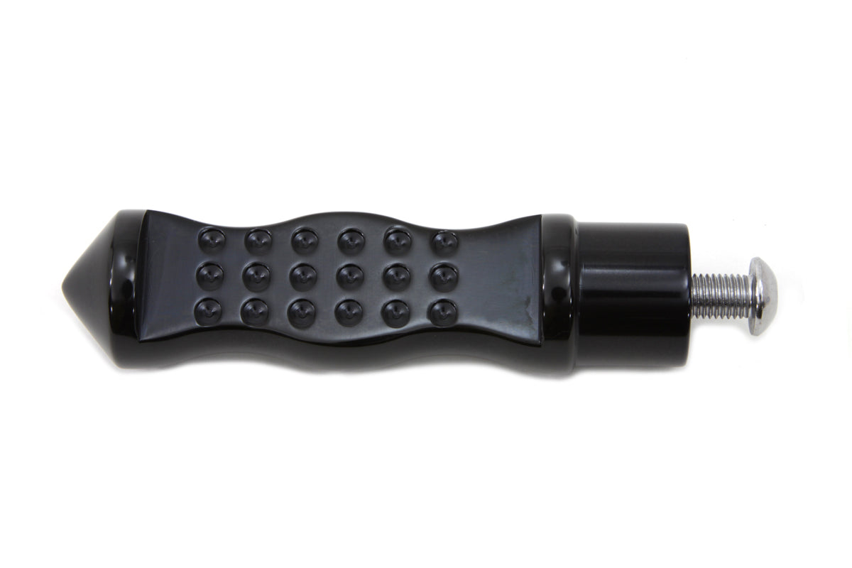 HARLEY Black Form Factor Schaltfußraste Druid Style Passend für 1952-1984 FL, 1979-UP FLT, 1971-1984 F