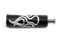 HARLEY Black Flame Style Schalthebel-Fußraste Passt 1952-1984 FL,   1971-1984 FX,   1982-1994 FXR,   1982-