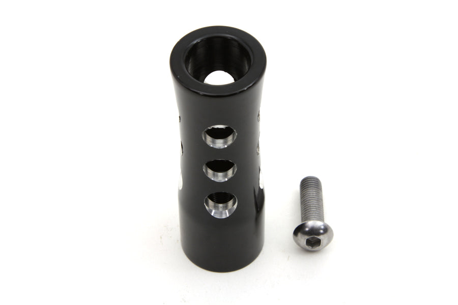 HARLEY Schwarzer Konkaver Schalthebelstift Passt für 1952-1984 FL, 1971-1984 FX, 1984-1994 FXR, 1979-UP FLT,