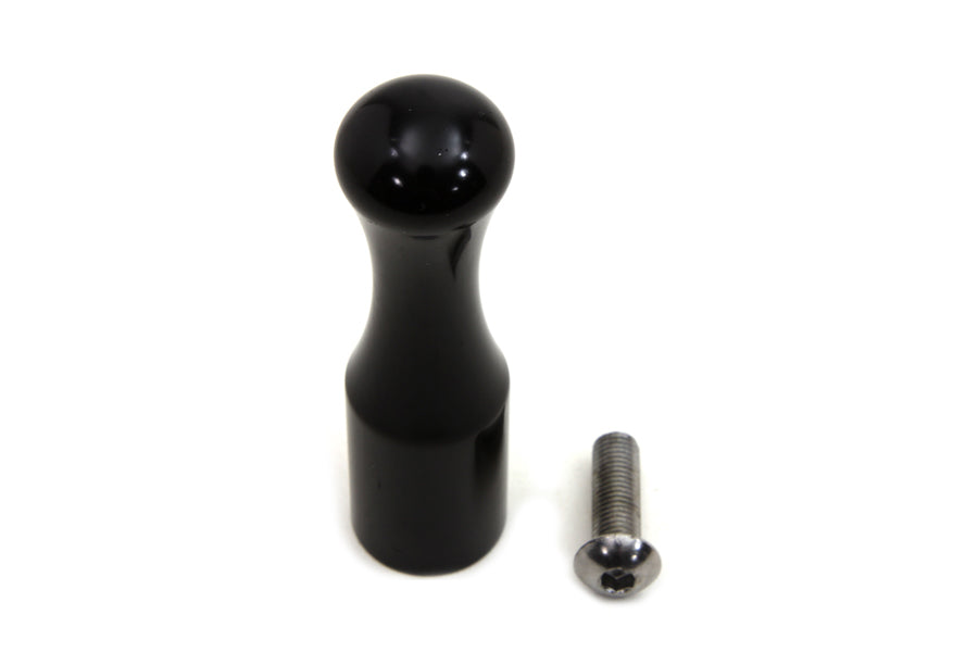 HARLEY Black Contour Shifter Fußraste Passt 1952-1984 FL, 1971-1984 FX, 1982-1994 FXR, 1982-1994
