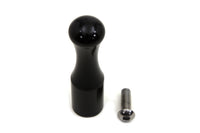 HARLEY Black Contour Shifter Fußraste Passt 1952-1984 FL, 1971-1984 FX, 1982-1994 FXR, 1982-1994