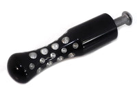 HARLEY schwarzer Agostini Schalthebel-Trittbrett Contour-Stil passend für 1952-1984 FL, 1971-1984 FX, 1982-1994