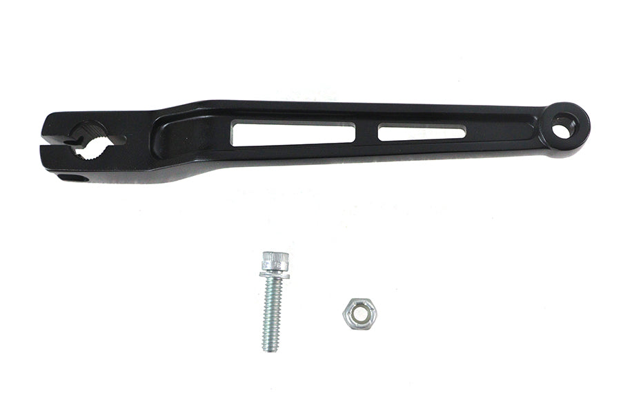 HARLEY Black Ops Schalthebel Schwarz Eloxiert Passt für 1988-UP FLT, 2008-UP FLHXXX, 2018-UP FLST,