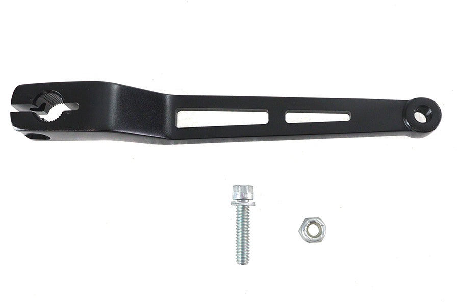 HARLEY Black Ops Schalthebel Schwarz Eloxiert Passt für 1988-UP FLT, 2008-UP FLHXXX, 2018-UP FLST,