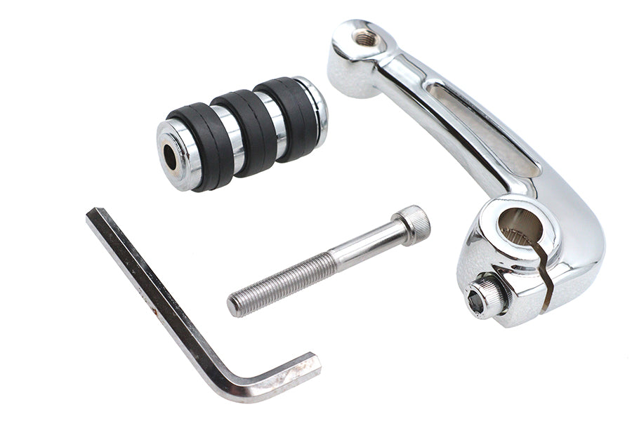 HARLEY Billet-Schalthebel mit Fußraste passend für XL ab 2004,