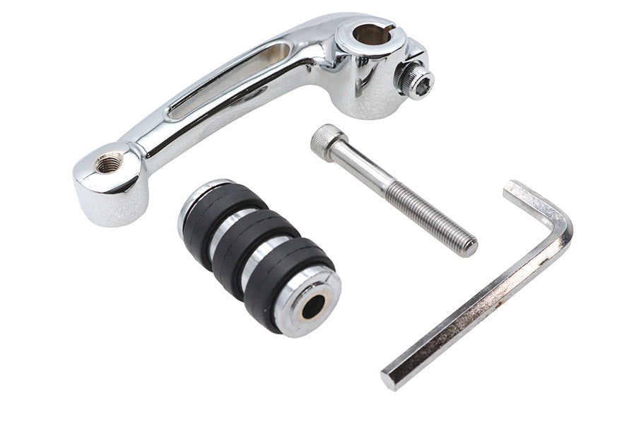 HARLEY Billet-Schalthebel mit Fußraste passend für XL ab 2004,