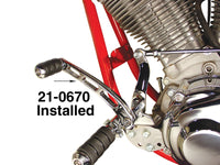 HARLEY Billet-Schalthebel Chrom Passend für 1990-2017 FXST, 1991-2017 FXDWG,