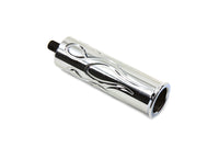 HARLEY Shifter Footpeg Flame Design fits 1952-1984 FL,   1979-UP FLT,   1971-1984 FX,   1984-UP FXST,   1986-UP FLST,   1982-1994 FXR,   1982-1994 FX