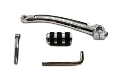HARLEY Billet-Schalthebel mit Cats Paw Fußraste passend für 1990-2017 FXST, 1991-2017 FXDWG,