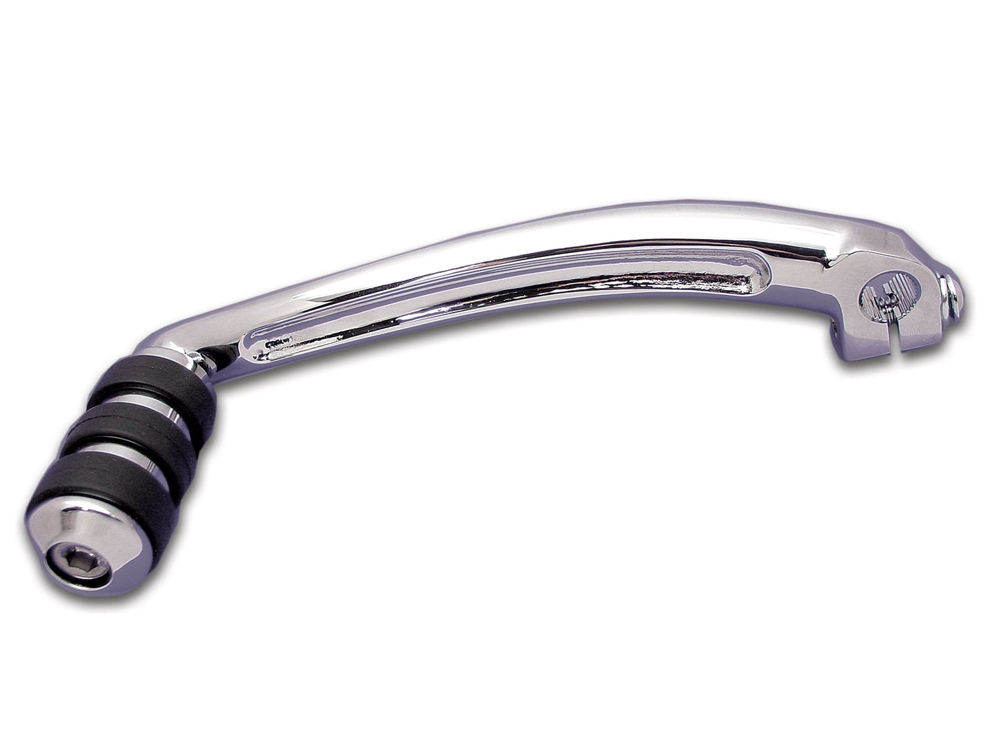HARLEY Billet-Schalthebel mit Cats Paw Fußraste passend für 1990-2017 FXST, 1991-2017 FXDWG,