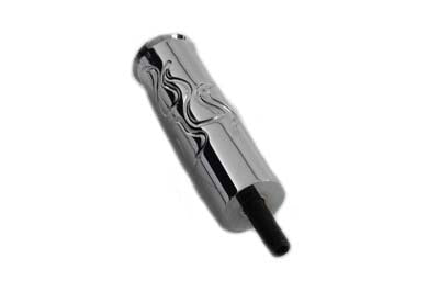 HARLEY Shifter Footpeg Flame Style fits 1952-1984 FL,   1979-UP FLT,   1971-1984 FX,   1984-UP FXST,   1986-UP FLST,   1982-1994 FXR,   1982-1994 FXR
