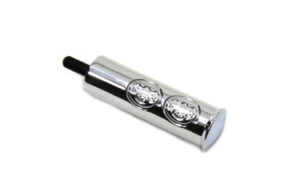 HARLEY Shifter Footpeg Skull Design fits 1952-1984 FL,   1979-UP FLT,   1971-1984 FX,   1984-UP FXST,   1986-UP FLST,   1982-1994 FXR,   1982-1994 FX