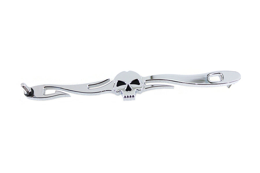 HARLEY Chrom Schaltgestänge Totenkopf-Stil Passend für FLH ab 1986, FLST ab 1986,