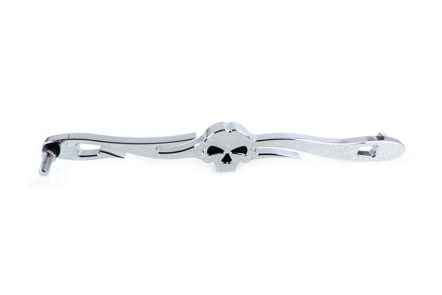 HARLEY Chrom Schaltgestänge Totenkopf-Stil Passend für FLH ab 1986, FLST ab 1986,