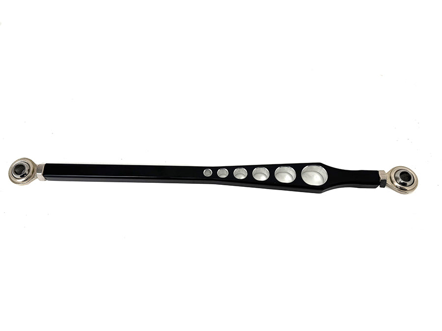HARLEY 12 Zoll Billet Schaltgestänge-Kit Schwarz Passend für 1986–2017 FXST,